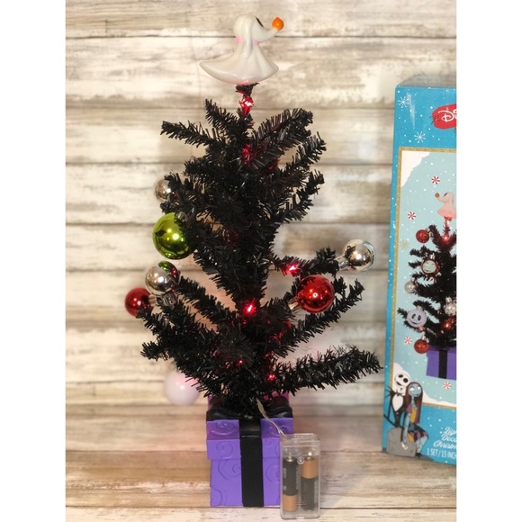 Disney’s The Nightmare Before Christmas 15” Light Up Decorated Christmas Tree - Picture 15 of 15